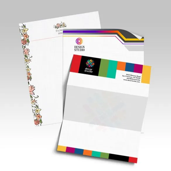 Linen Uncoated Letterheads