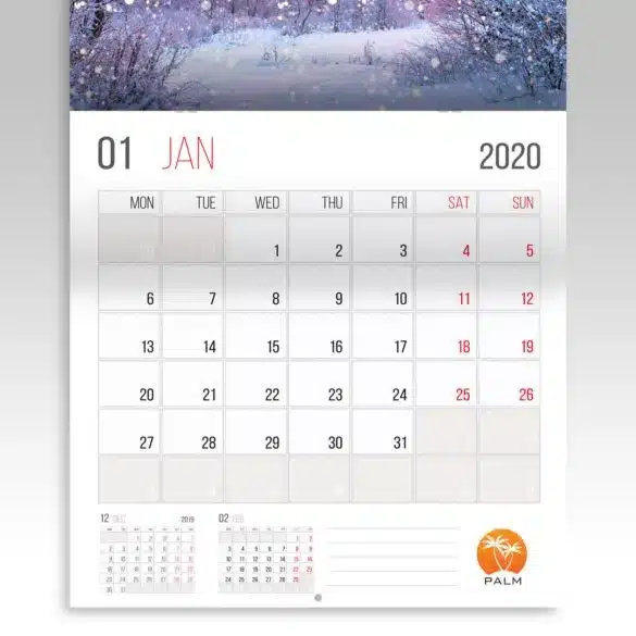 Branded Calendars - 12X12 Branded Calendars