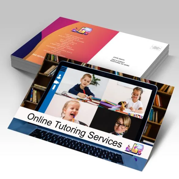 Painted Edge Business Cards Custom Postcards