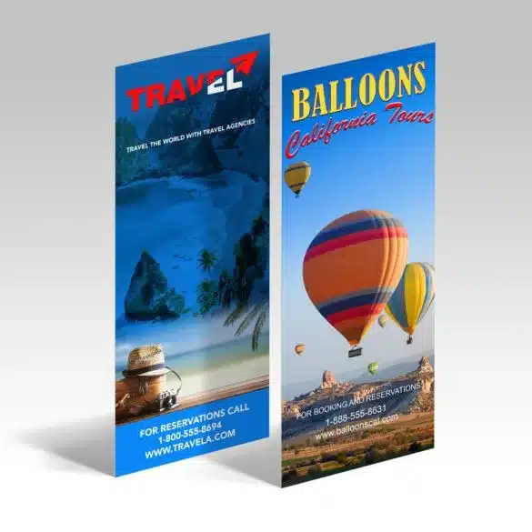 Painted Edge Business Cards Standard Rack Cards